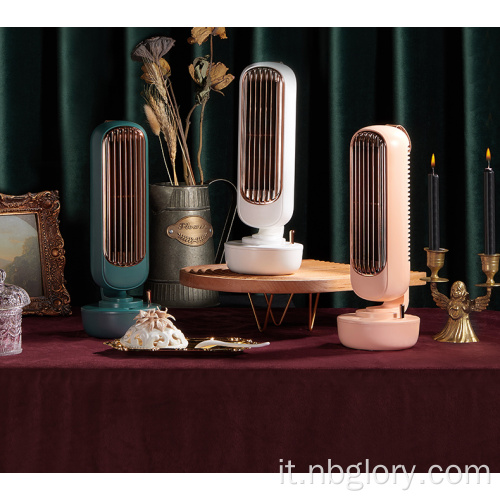 All'ingrosso ricaricabile all'ingrosso silenzioso 3 velocità 2 in 1 ventola per aria permanente ventola portatile umidification tower frist humidifier